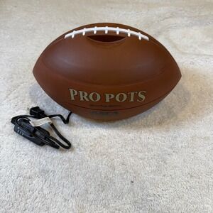 Pro Pots Football Slow Cooker Select Brands FB-77 Brown Party Dip Crock Pot
